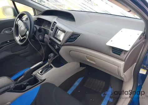 2012 Honda Civic Dx из США, поврежденный, VIN 19XFB2F22CE002529